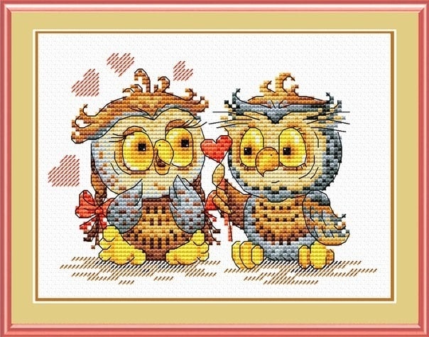 Inspired by Love Cross Stitch Kit фото 1