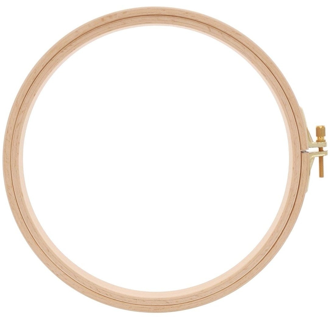 Screwed Wooden Embroidery Hoops 19cm/16mm фото 1