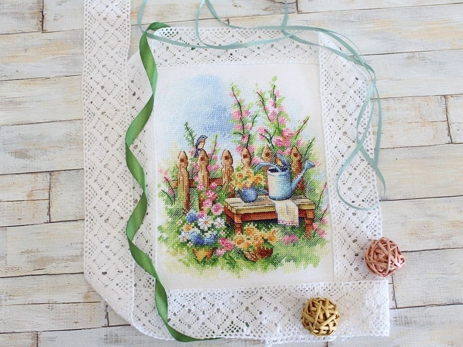 Blooming Garden Cross Stitch Kit by MP Studia фото 3