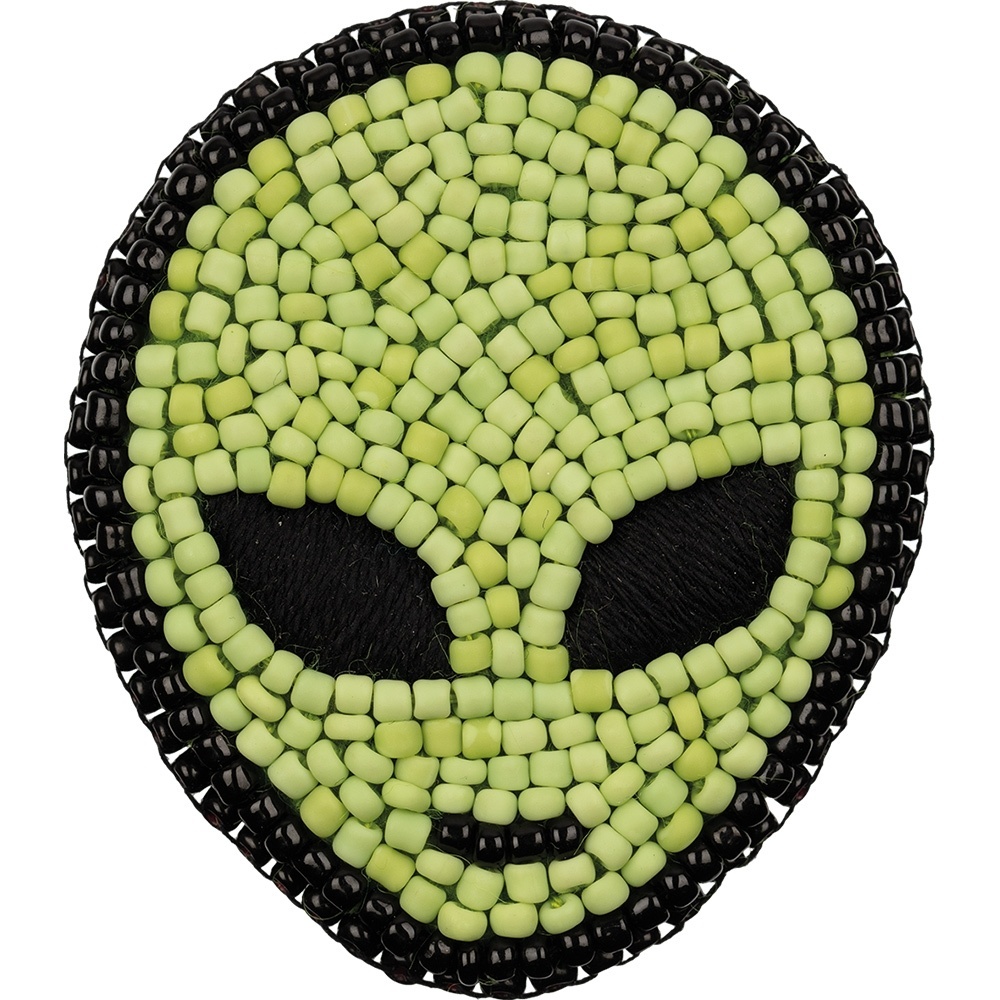 Brooch. Alien Bead Embroidery Kit фото 1