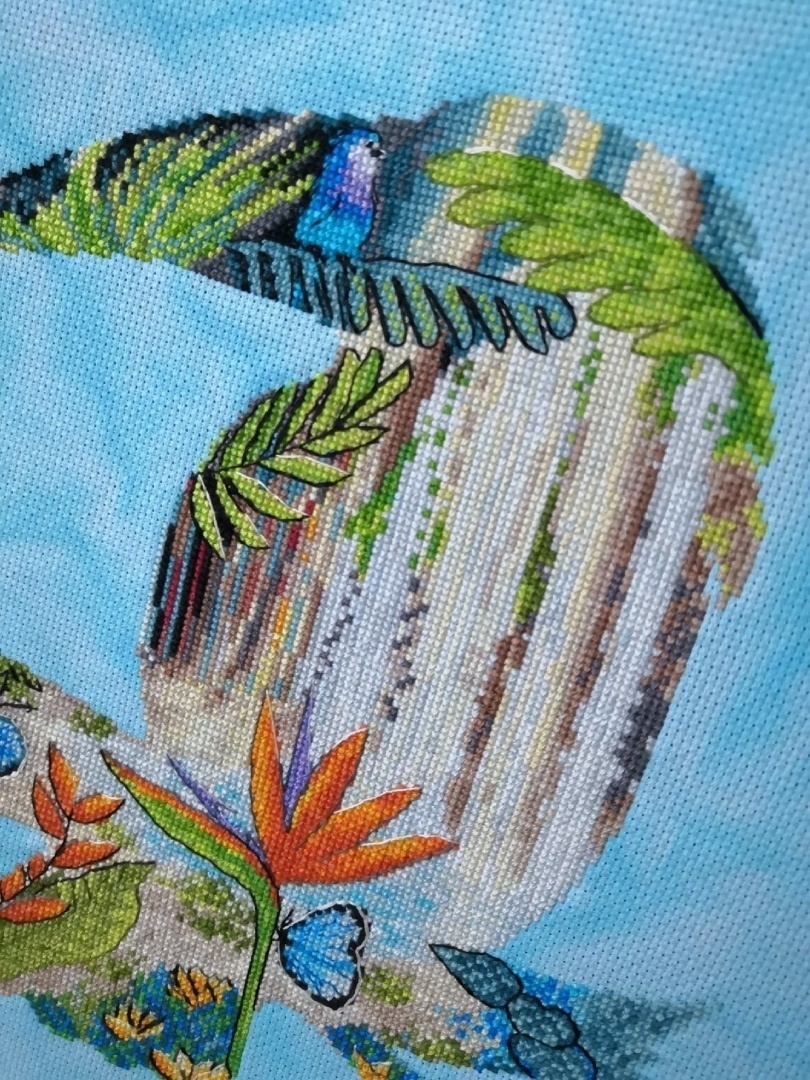 Tropics Cross Stitch Pattern фото 4