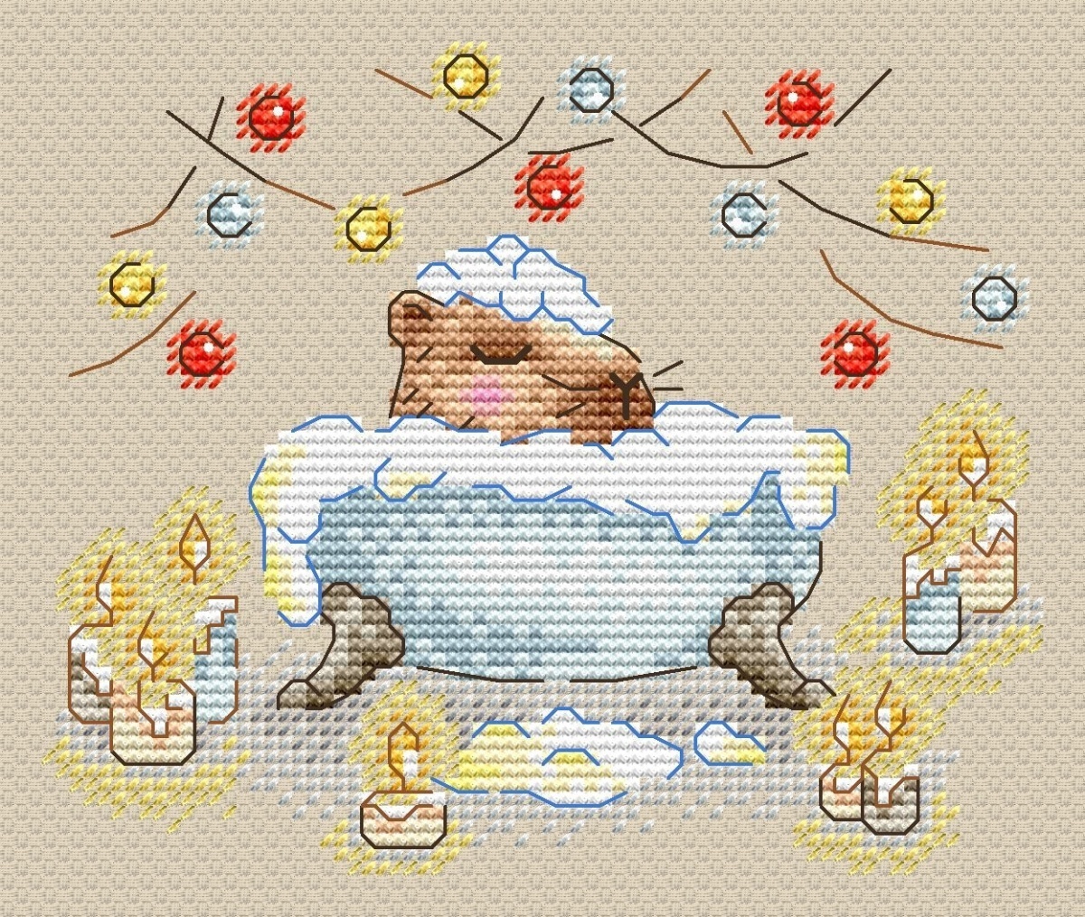 And Let the Whole World Wait Cross Stitch Kit фото 1