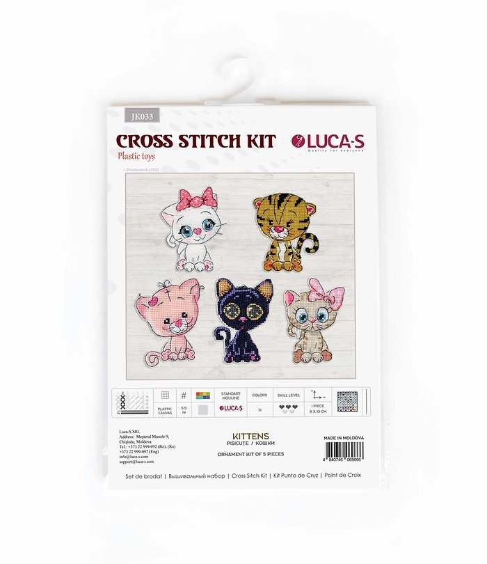 Kittens Cross Stitch Kit фото 2