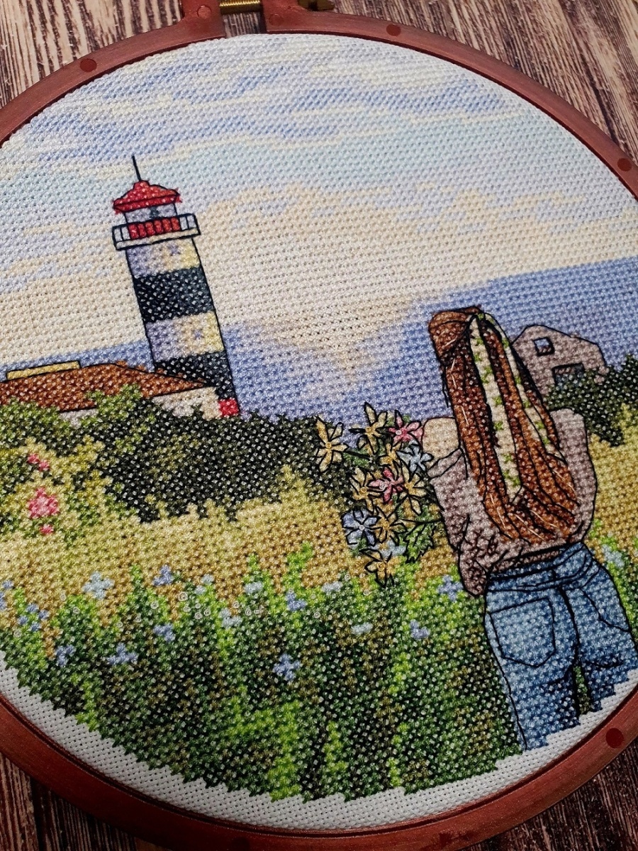 Egorov Lighthouse Cross Stitch Pattern фото 3