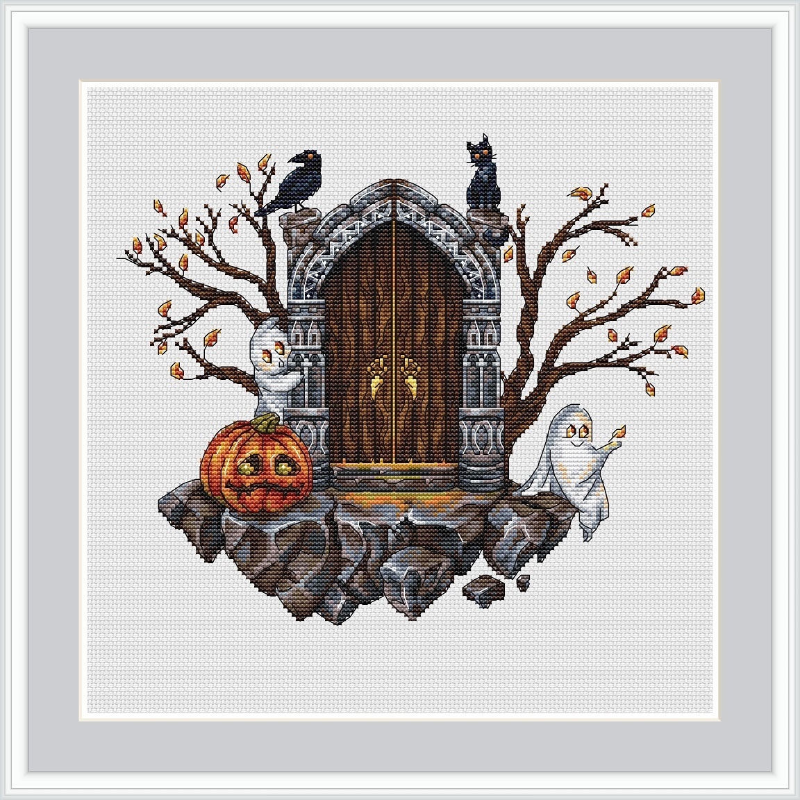Autumn Portal Cross Stitch Pattern фото 1
