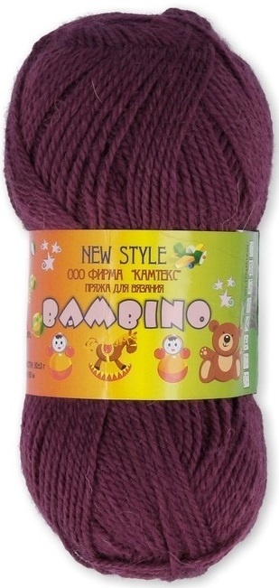 Kamteks Bambino 35% merino wool, 65% acrylic, 10 Skein Value Pack, 500g фото 51