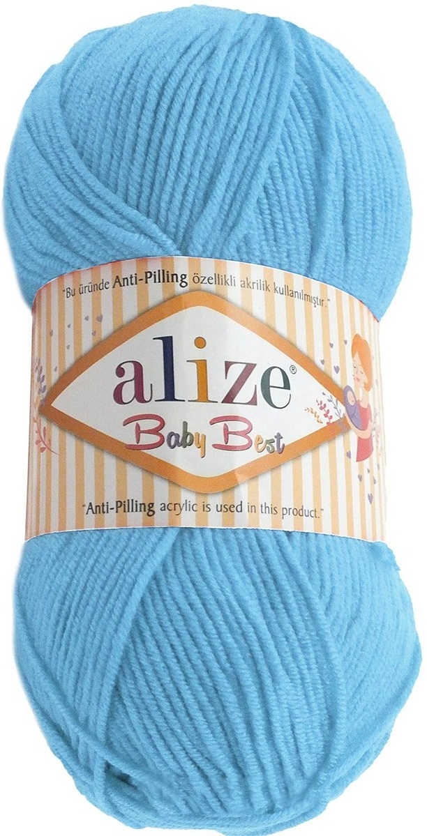 Alize Baby Best, 90% acrylic, 10% bamboo 5 Skein Value Pack, 500g фото 46