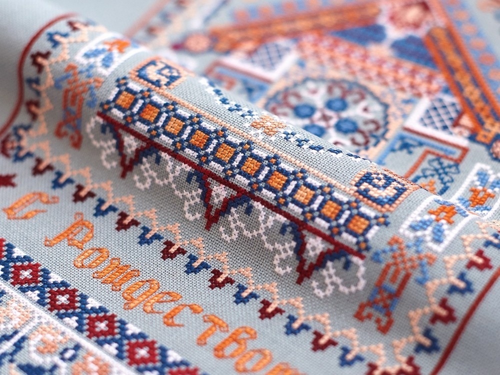 Russian Christmas Cross Stitch Pattern фото 4