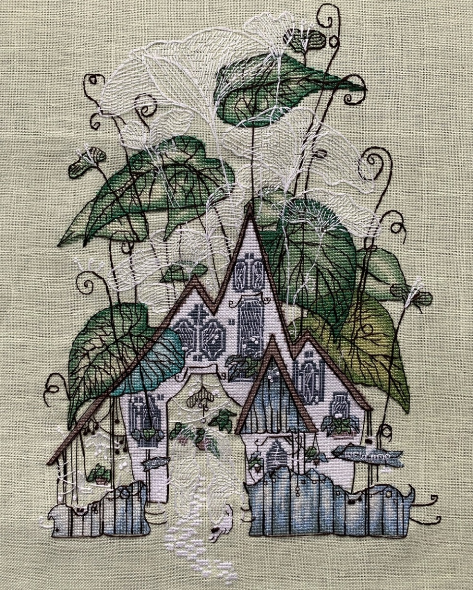 The Botanical House Cross Stitch Pattern фото 4