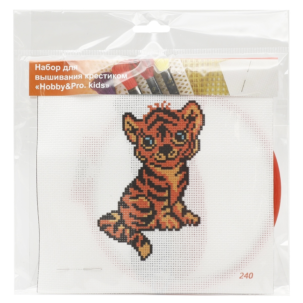 Tiger Kids Cross Stitch Kit фото 3