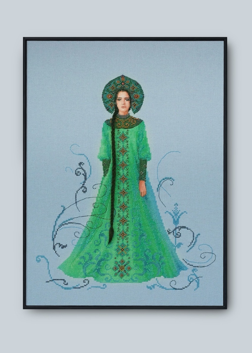 The Mistress of the Copper Mountain Cross Stitch Chart фото 1