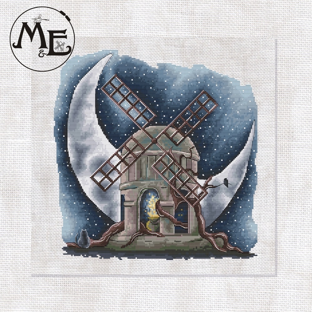 The Witch's Mill Cross Stitch Pattern фото 1