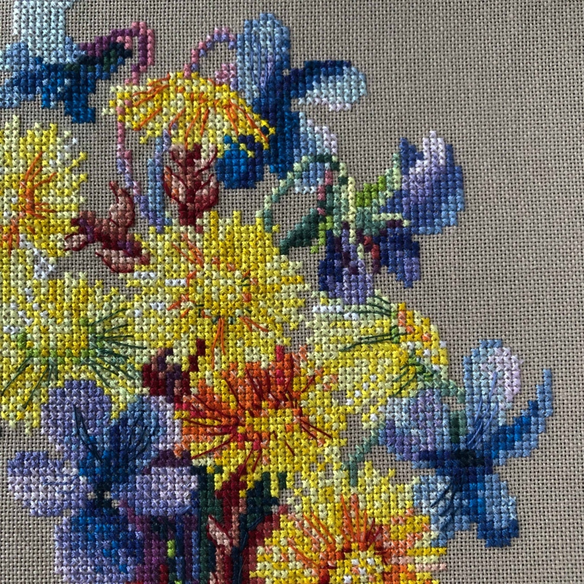 First Flowers Cross Stitch Pattern фото 10