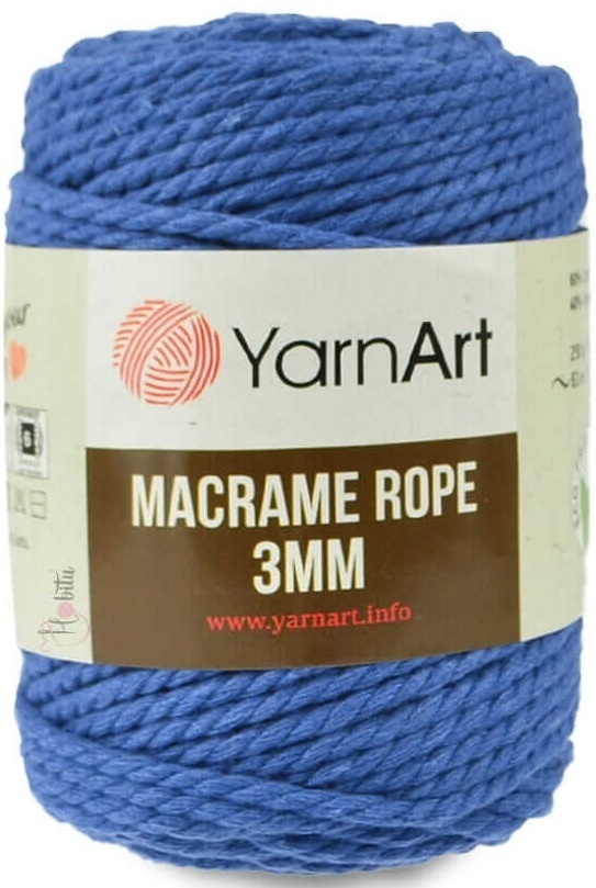 YarnArt Macrame Rope 3mm 60% cotton, 40% viscose and polyester, 4 Skein Value Pack, 1000g фото 19