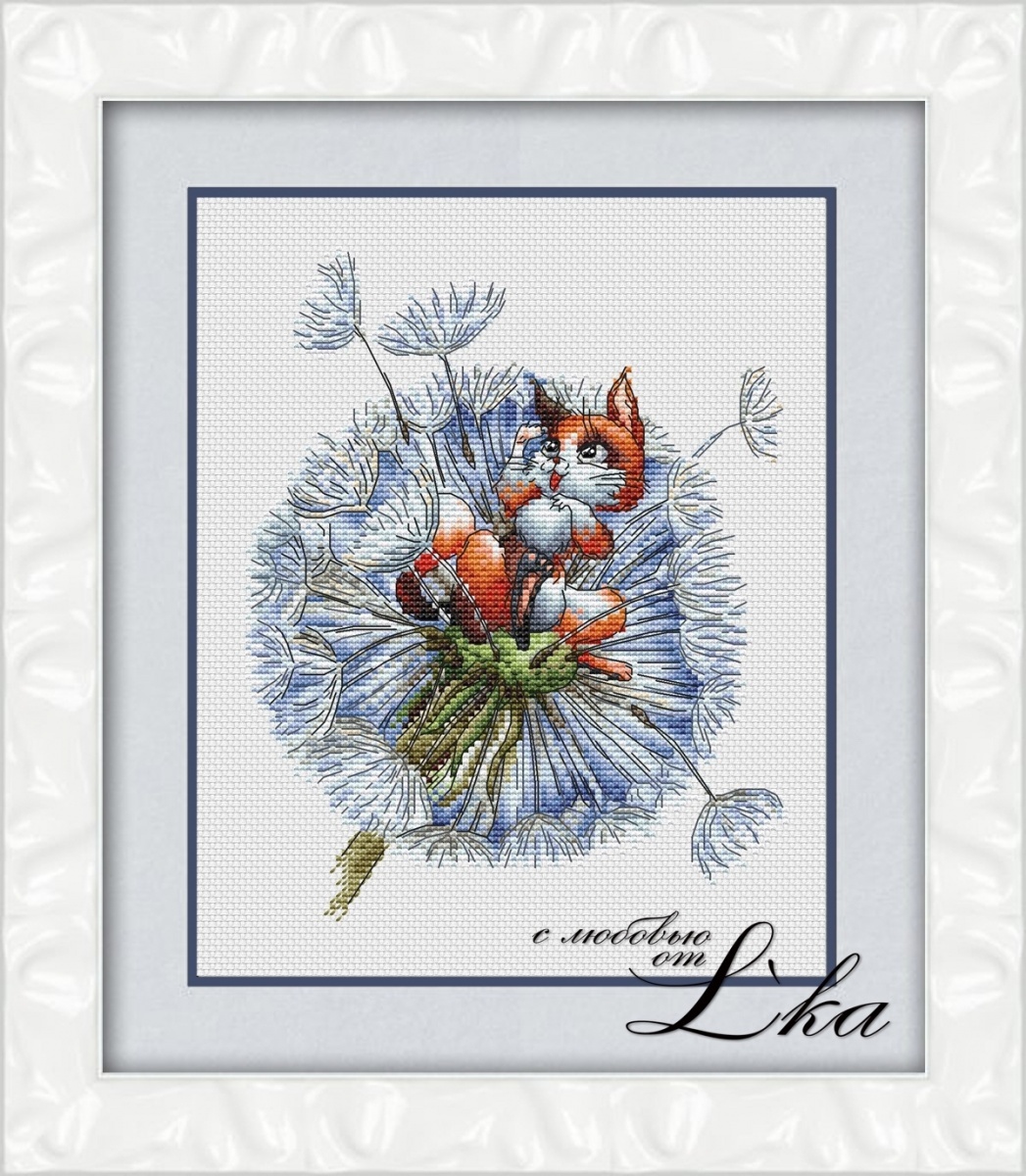Little Foxy Cross Stitch Pattern фото 1