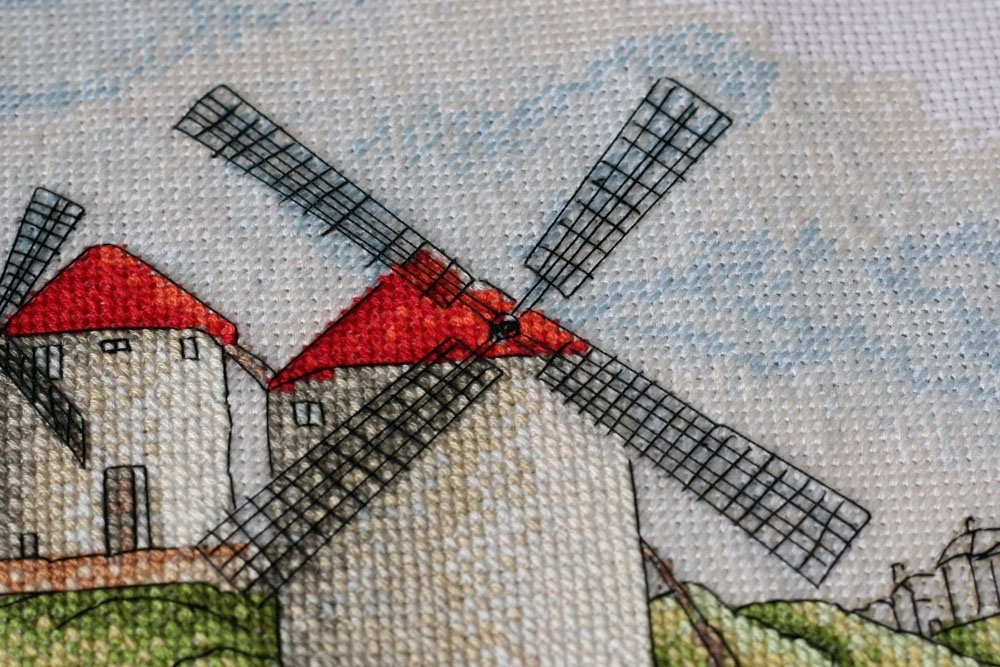 Windmills Cross Stitch Kit фото 2