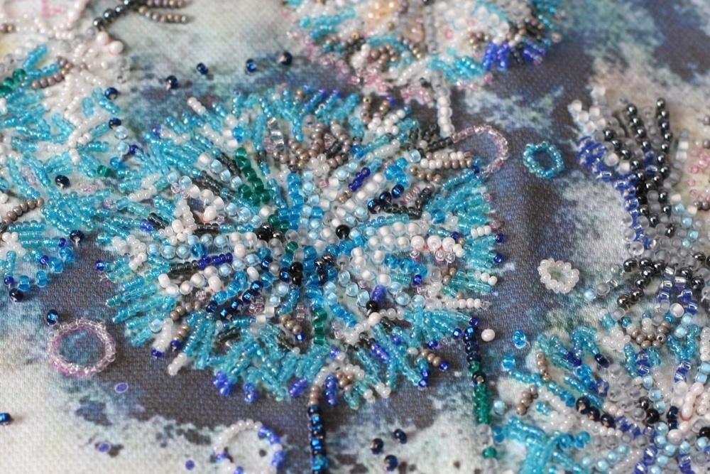 Fluff Bead Embroidery Kit фото 5