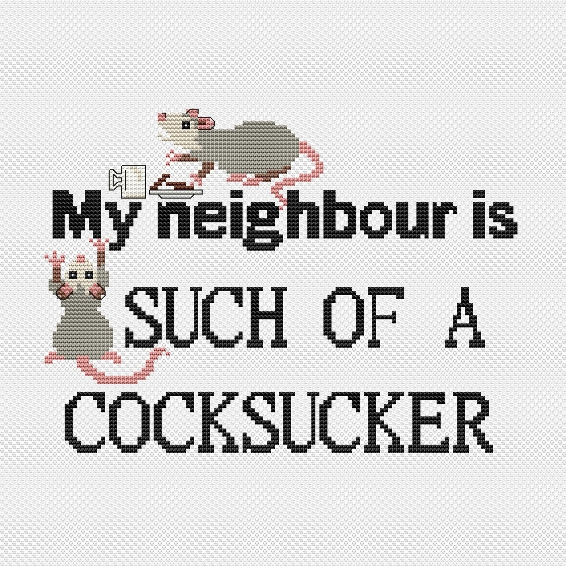 My Neighbour Cross Stitch Pattern фото 1