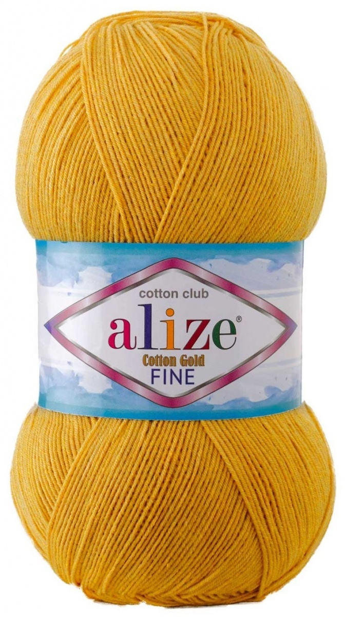Alize Cotton Gold Fine Baby 55% cotton, 45% acrylic 5 Skein Value Pack, 500g фото 3