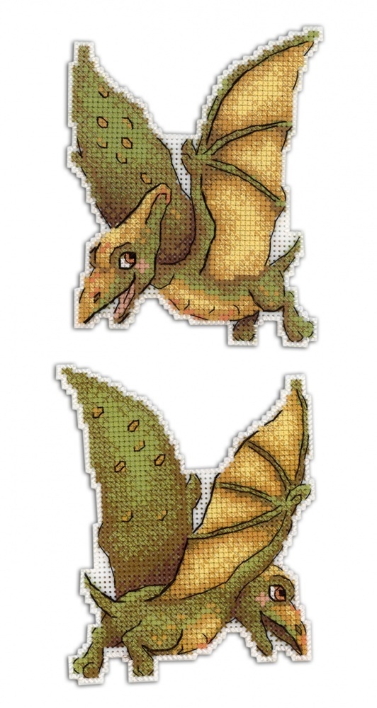 Dinosaurs. Pterodactyl Cross Stitch Kit  фото 1