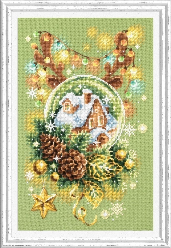 Light Christmas Cross Stitch Kit фото 1