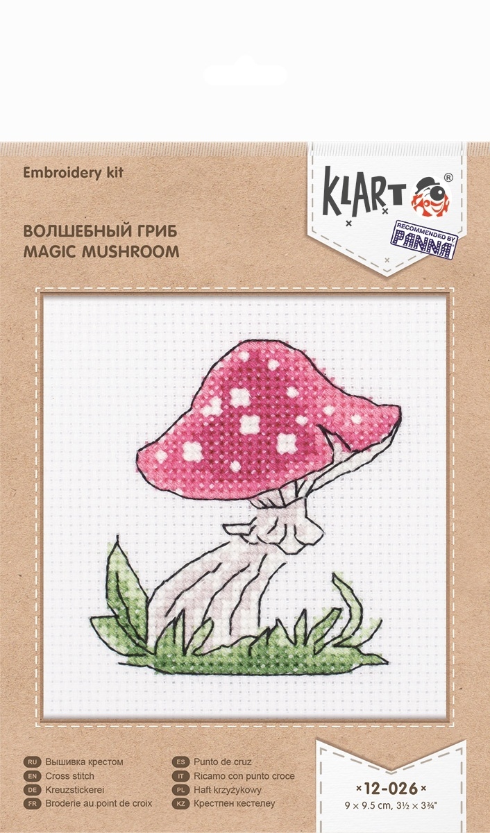 Magic Mushroom Cross Stitch Kit фото 2