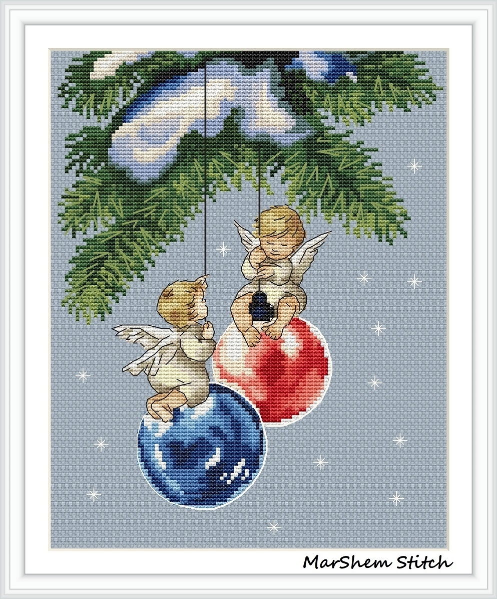 Free Christmas cross stitch (70 + pdf patterns) 