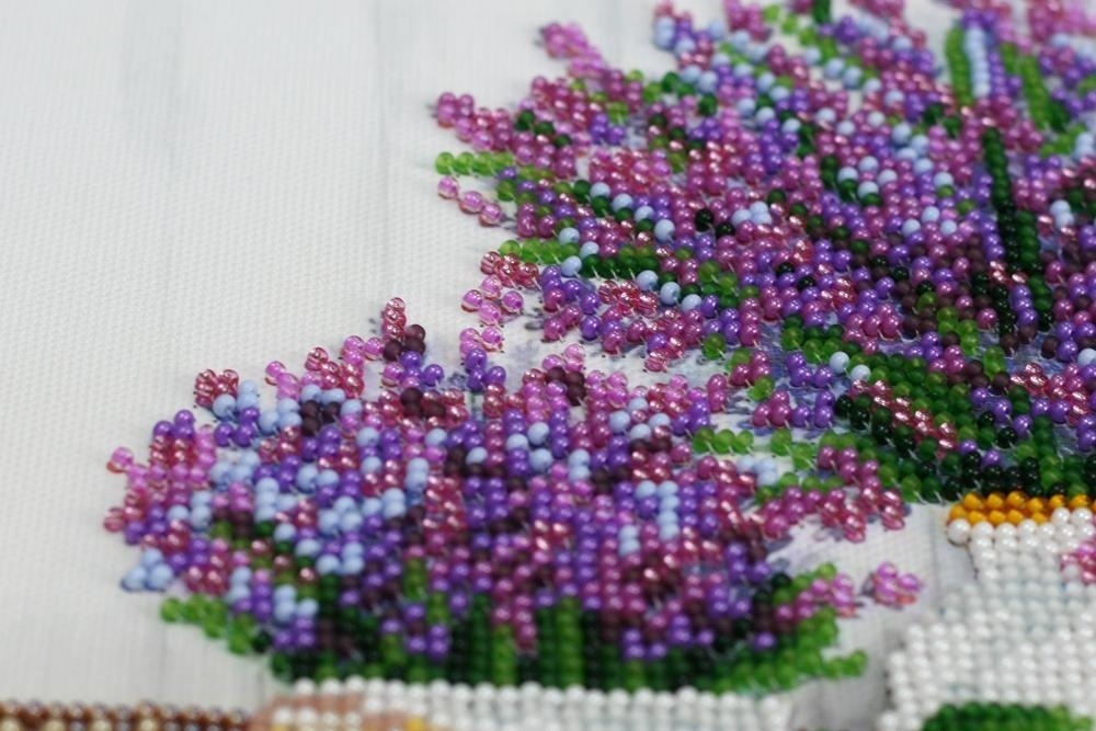 Lavander`s Aroma Bead Embroidery Kit фото 6