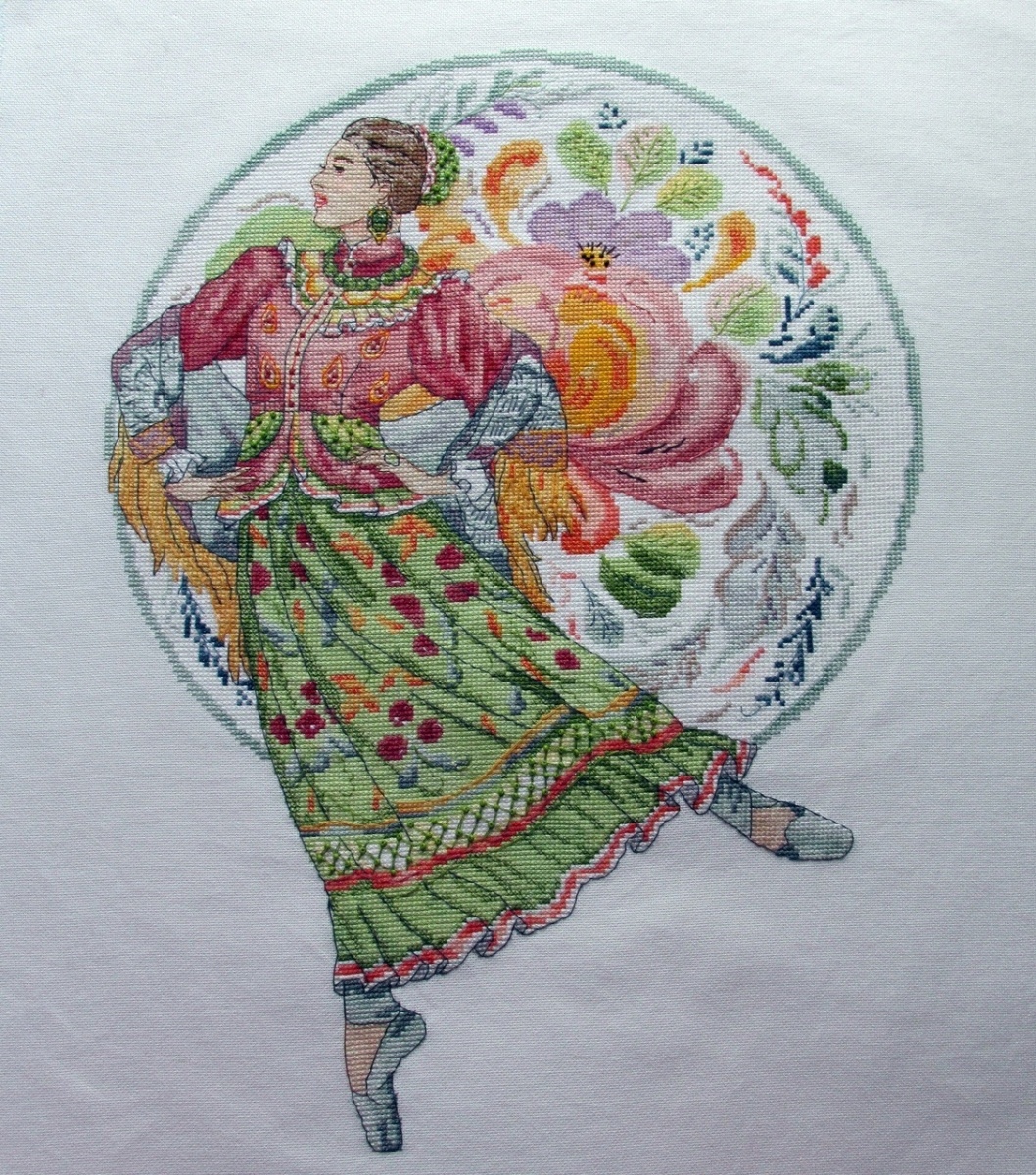 Semikarakorskaya Painting Cross Stitch Pattern фото 4