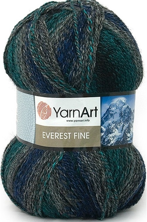YarnArt Everest Fine 30% wool, 70% acrylic, 3 Skein Value Pack, 600g фото 10