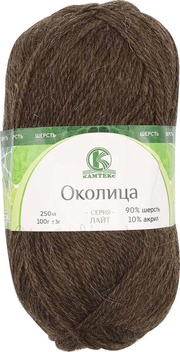 Kamteks Okolitsa 90% wool, 10% acrylic, 5 Skein Value Pack, 500g фото 2