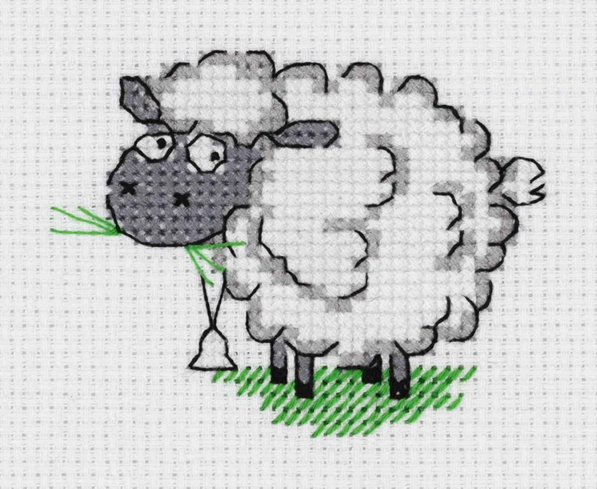 Sheep Cross Stitch Kit фото 1