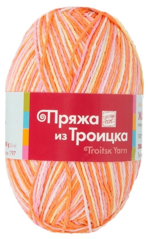 Troitsk Wool Jasmine, 100% Cotton 5 Skein Value Pack, 500g фото 26