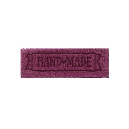 Label "Handmade", leather natural, 2 pcs фото 7