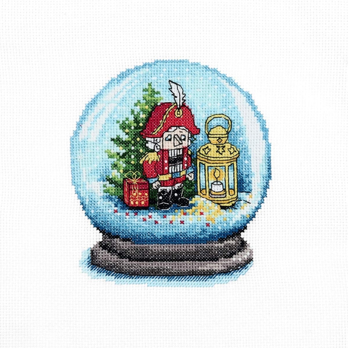 Nutcracker Christmas Ball Cross Stitch Kit фото 1