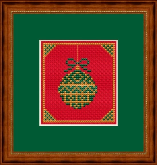 Christmas Balls Cross Stitch Chart фото 2