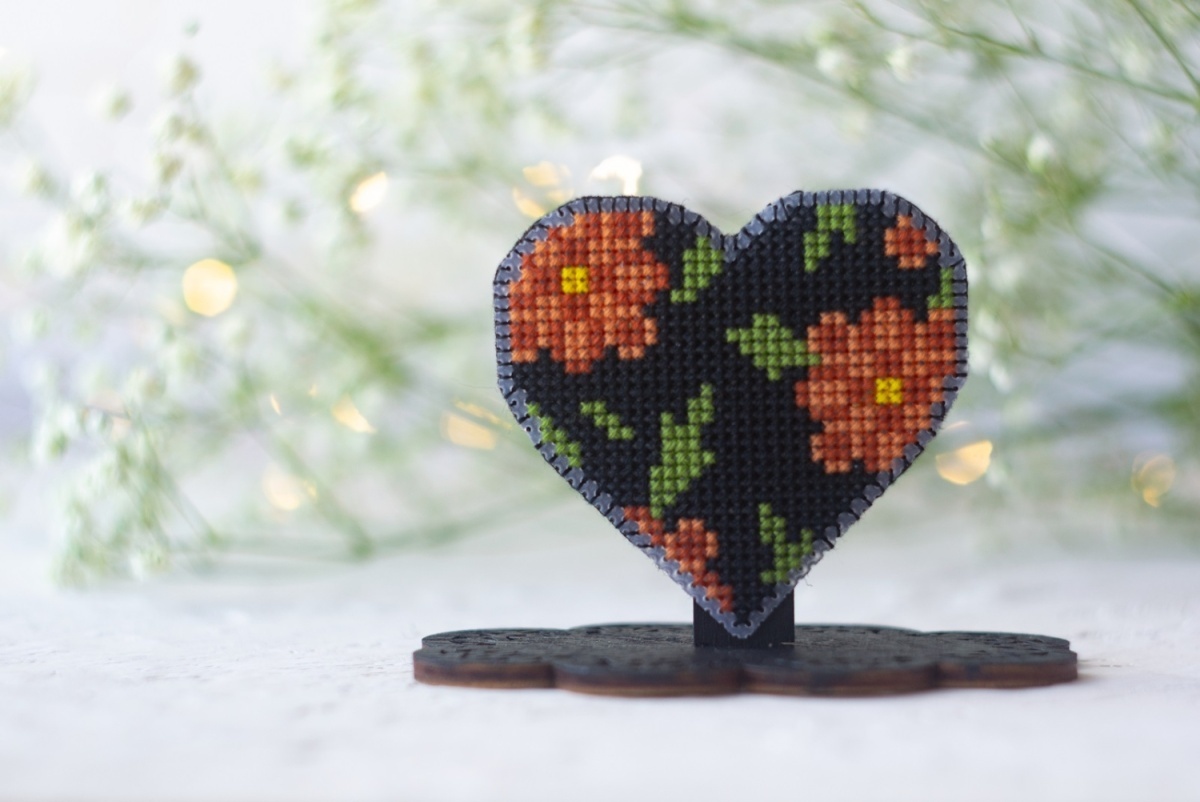 Heart 4 Cross Stitch Pattern фото 3