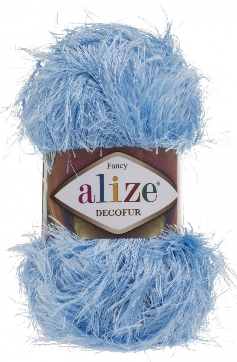 Alize Decofur, 100% Polyester 5 Skein Value Pack, 500g фото 4