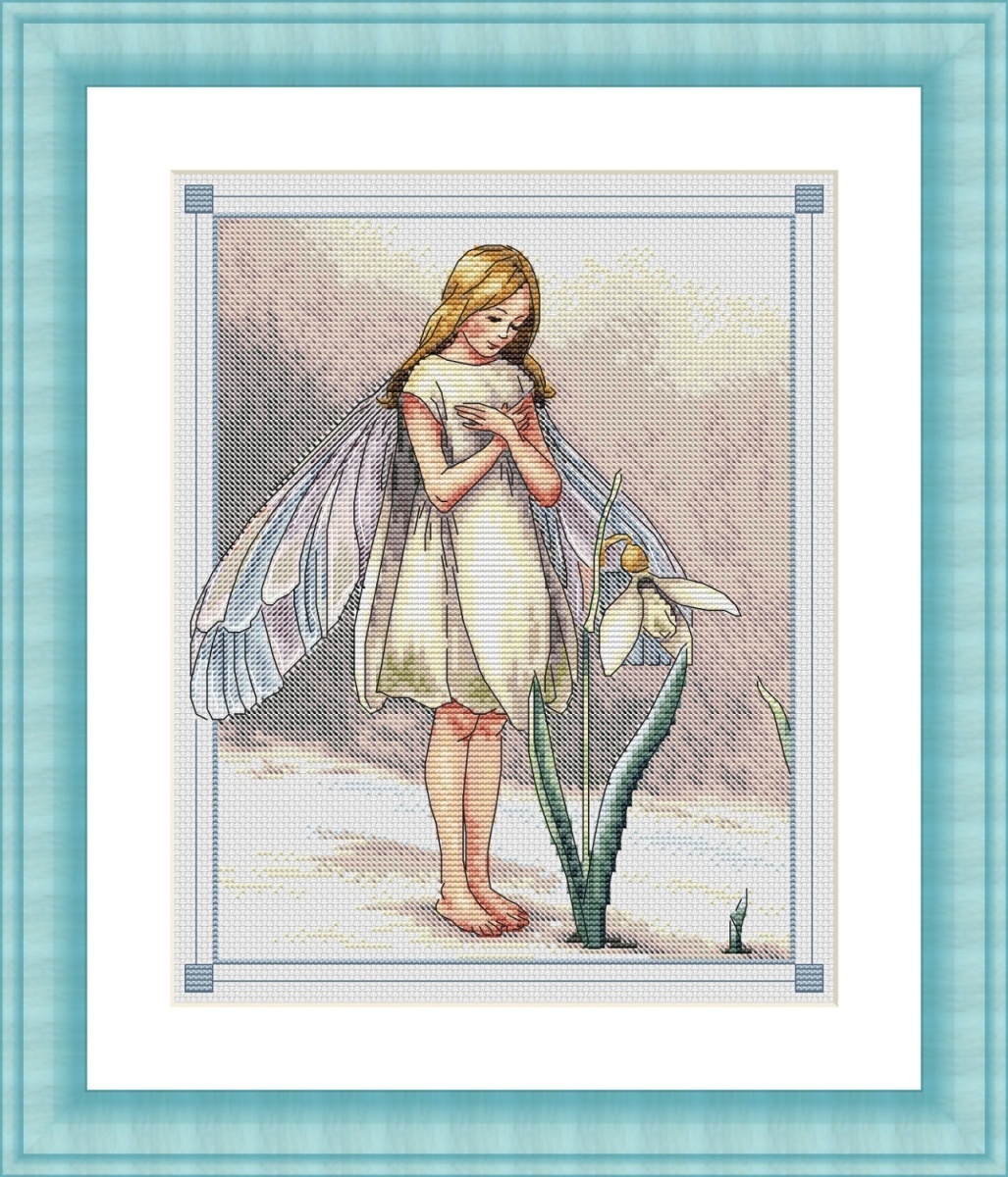 Fairy Spring Cross Stitch Pattern фото 2