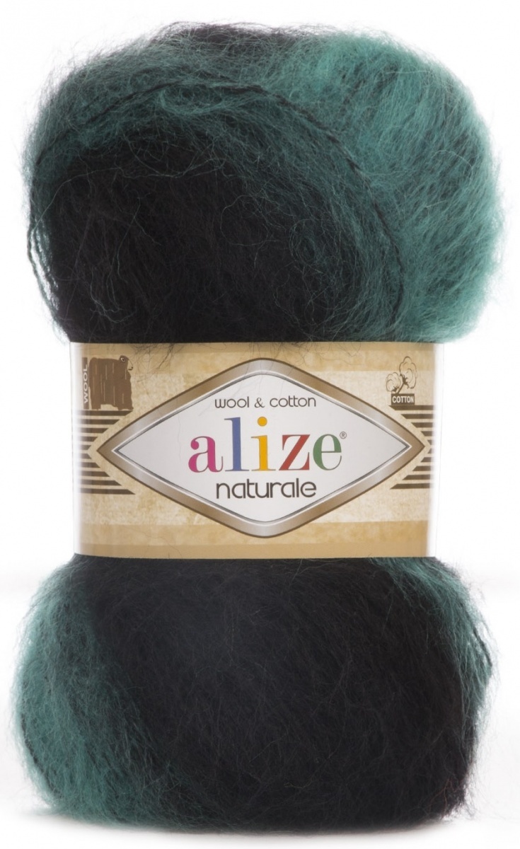 Alize Naturale, 60% Wool, 40% Cotton, 5 Skein Value Pack, 500g фото 29
