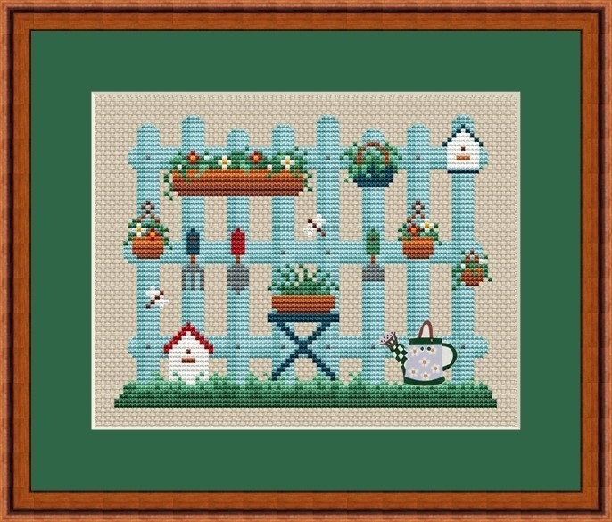 My Sweet Garden Cross Stitch Pattern фото 1
