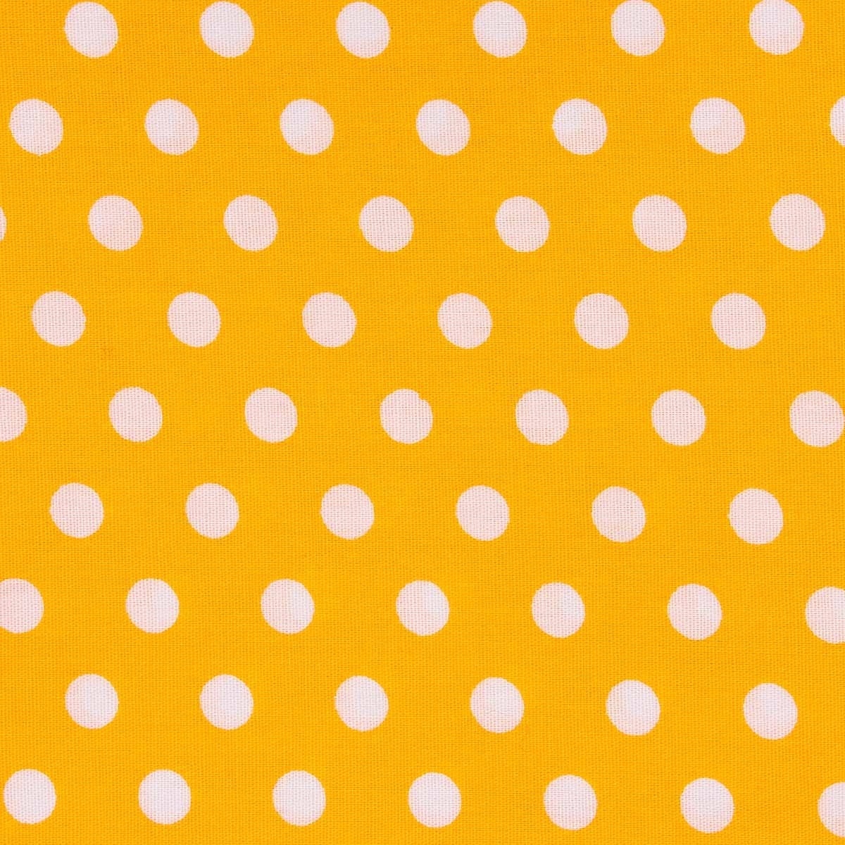 Yellow Polka Dots AR1008 Patchwork Fabric фото 1
