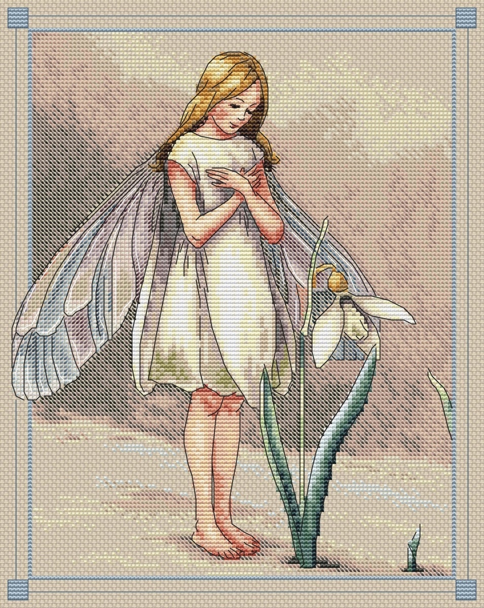 Fairy Spring Cross Stitch Pattern фото 6
