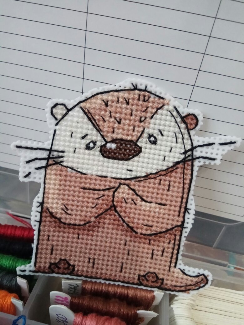 Sea Otter Cross Stitch Pattern фото 10