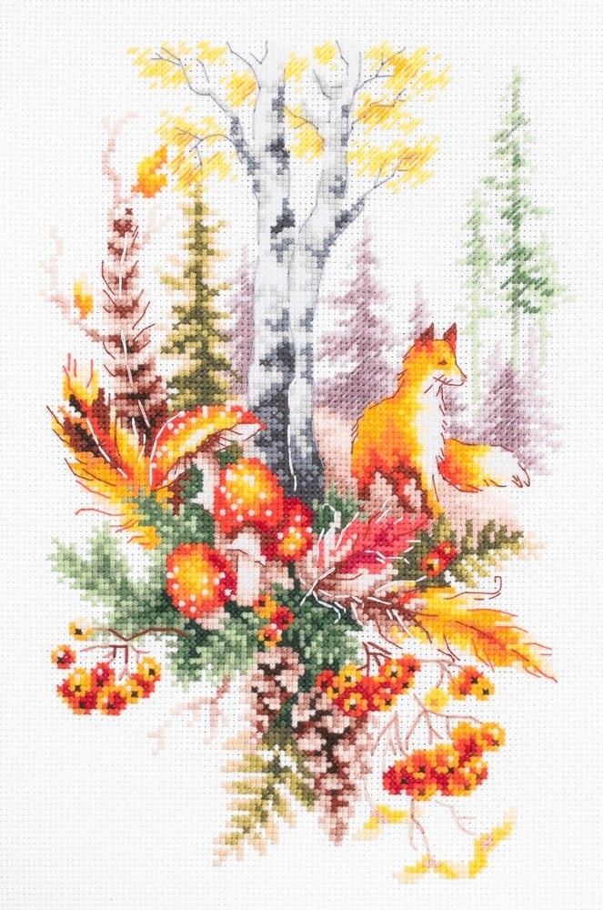 Autumn Forest Spirit Cross Stitch Kit фото 1