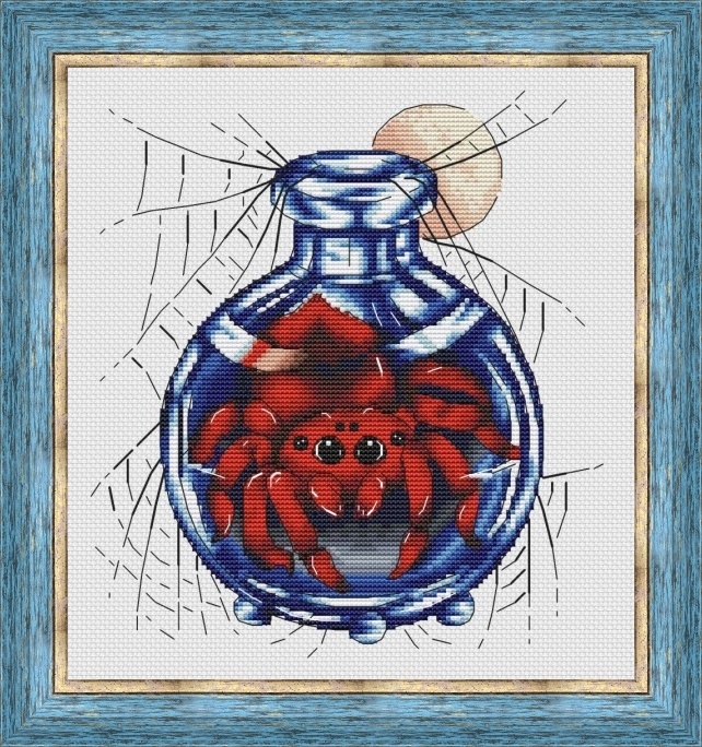 Spider Potion Cross Stitch Pattern фото 2