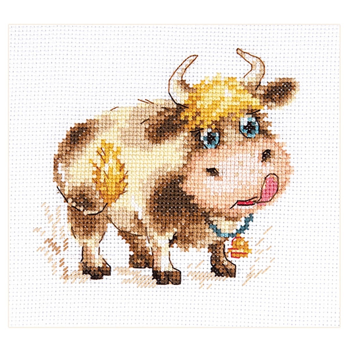 Baby Bull Cross Stitch Kit фото 1