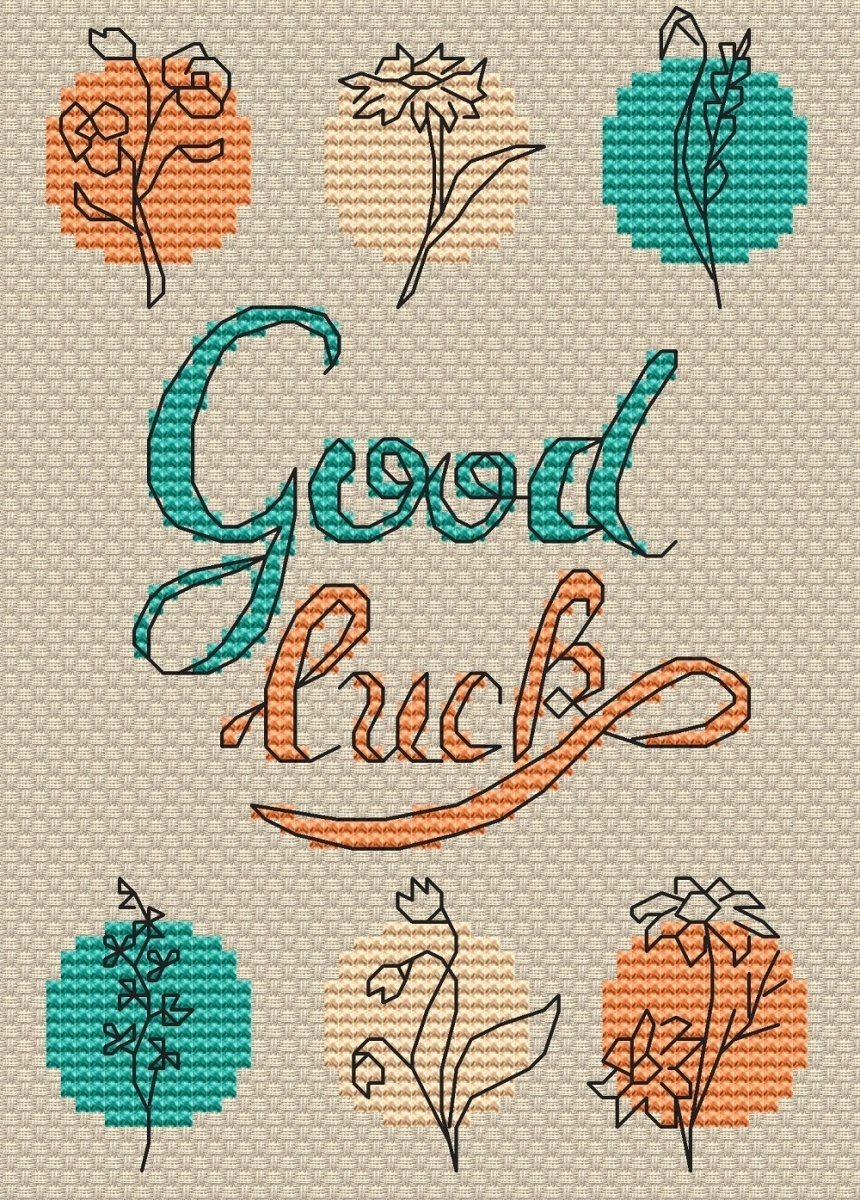 A Good Luck Cross Stitch Pattern фото 1
