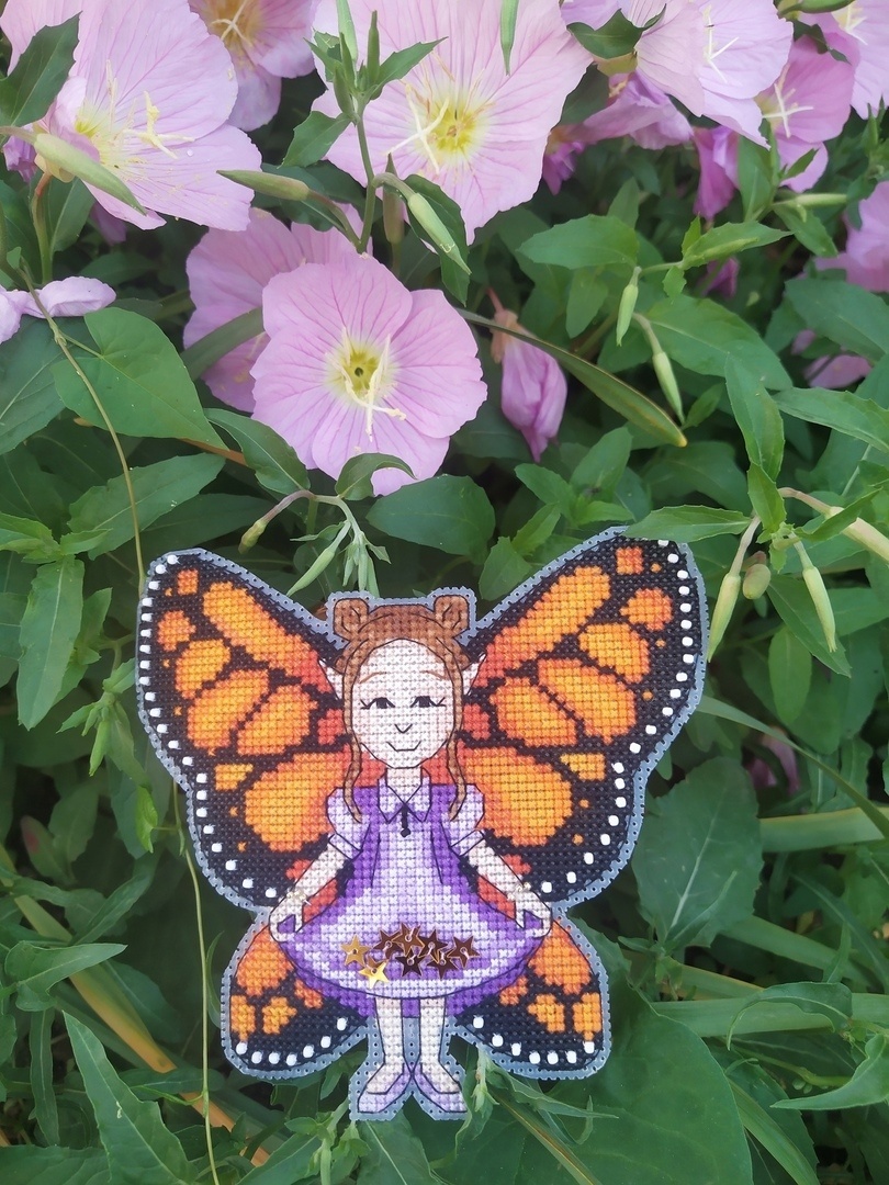 Fairy - Collector of Stars Cross Stitch Pattern фото 2
