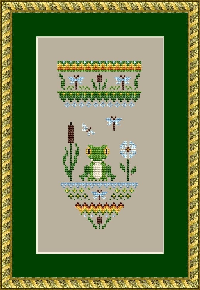 Once in a Swamp Cross Stitch Pattern фото 3